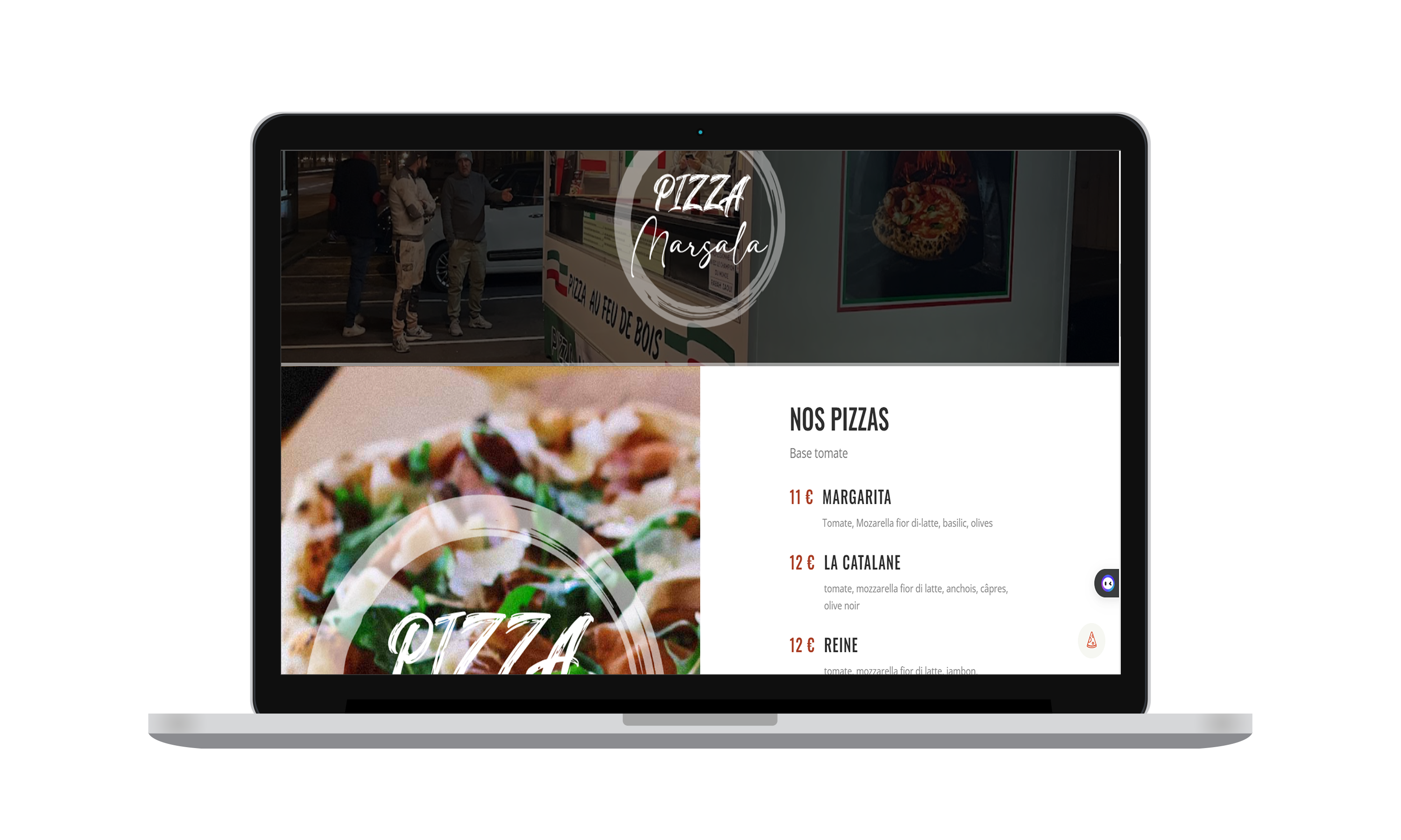 digital duo 66 une creation pour le site de pizza marsala a perpignan